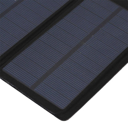 Compact Folding Solar Power Bank 7W USB Charger