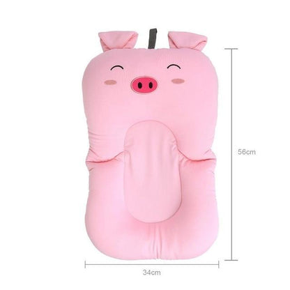 Soft Folding Baby Bath Pad Non Slip Tub Mat