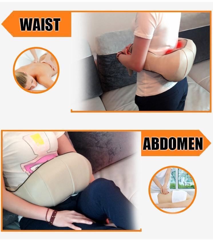 Heated U Shaped Neck and Back Massage Cushion