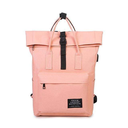 Stylish USB Charging School Backpack For Teens