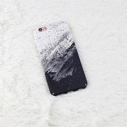 Trendy Black White Street Art Phone Case