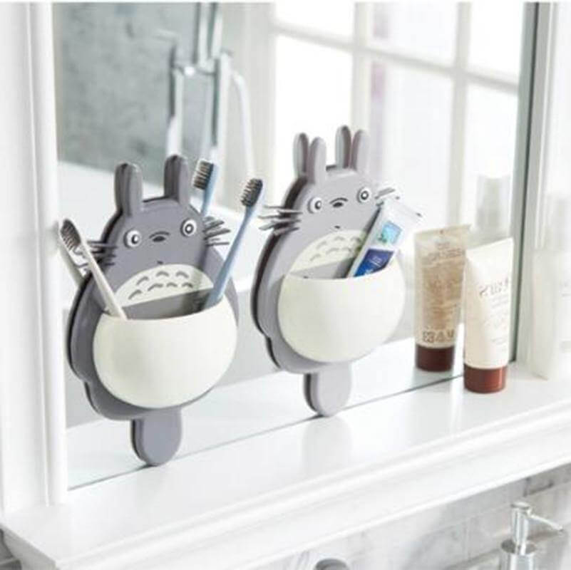 Bathroom Toothbrush Wall Mount Holder Set