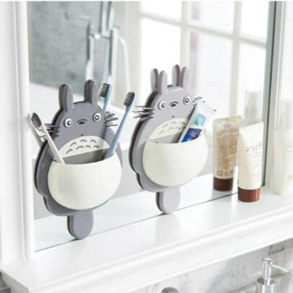 Bathroom Toothbrush Wall Mount Holder Set