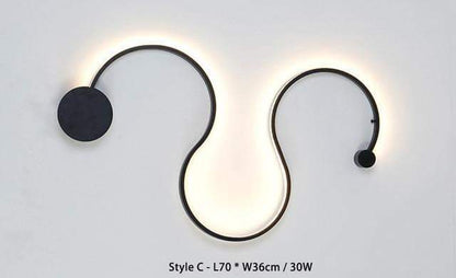 Unique Round Surface Mount LED Ceiling Light Fixture