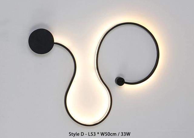 Unique Round Surface Mount LED Ceiling Light Fixture