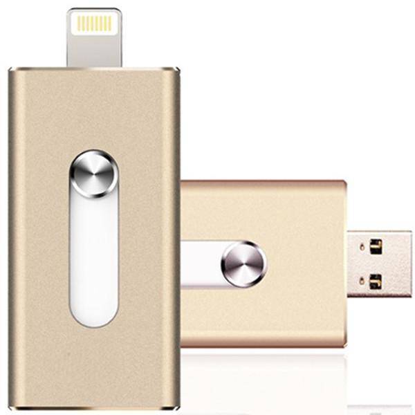 Compact Dual USB Flash Drive for iPhone - Fesara