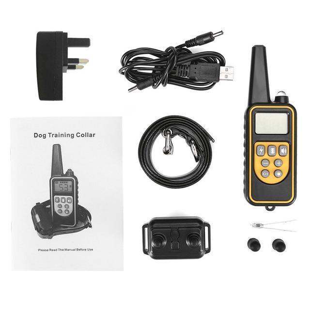 Rechargeable Dog Shock Collar with Remote Control