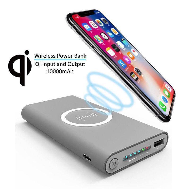 Portable Wireless Charging Power Bank for Phone