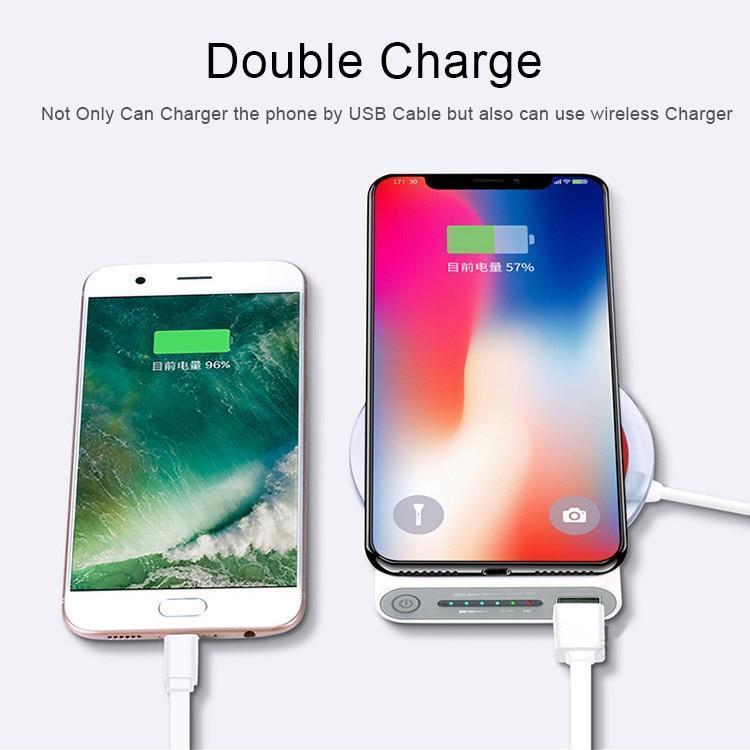 Portable Wireless Charging Power Bank for Phone