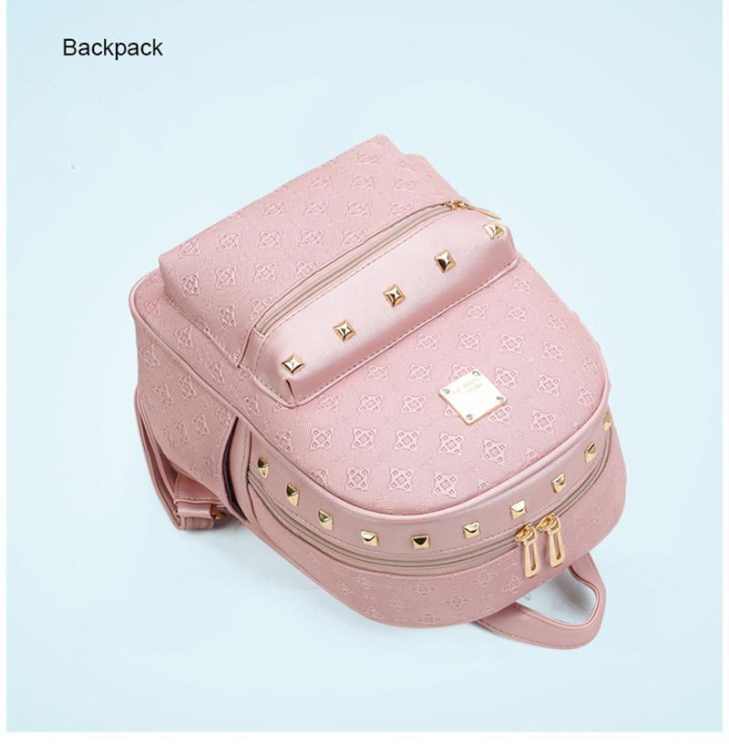 Stylish Women's Teddy Bear Purse Set
