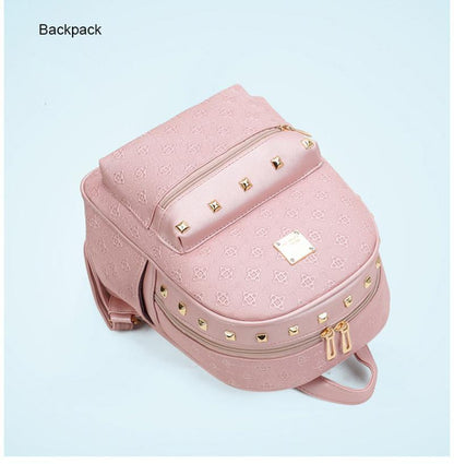 Stylish Women's Teddy Bear Purse Set