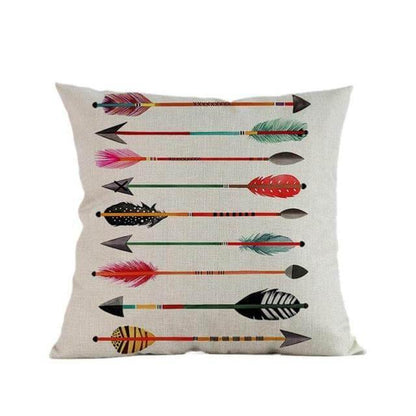 Colorful Pattern Throw Pillow Covers - Fesara