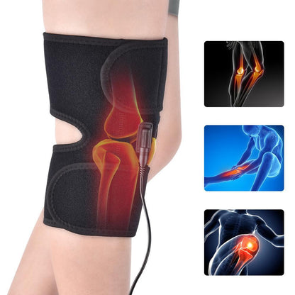 Warm Knee Massage Therapist for Pain Relief Therapy