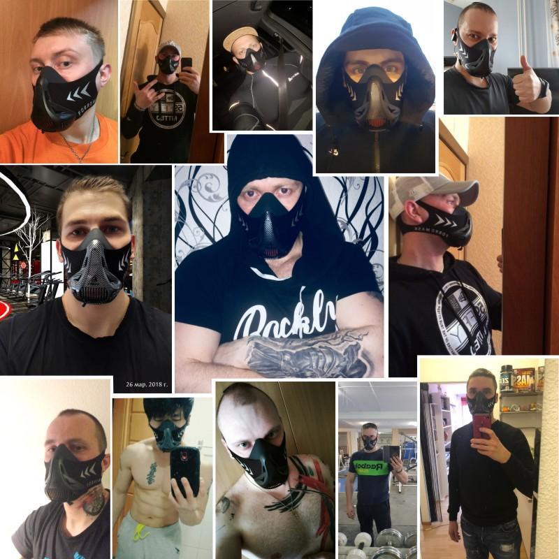 High Altitude Training Mask For Fitness Workouts