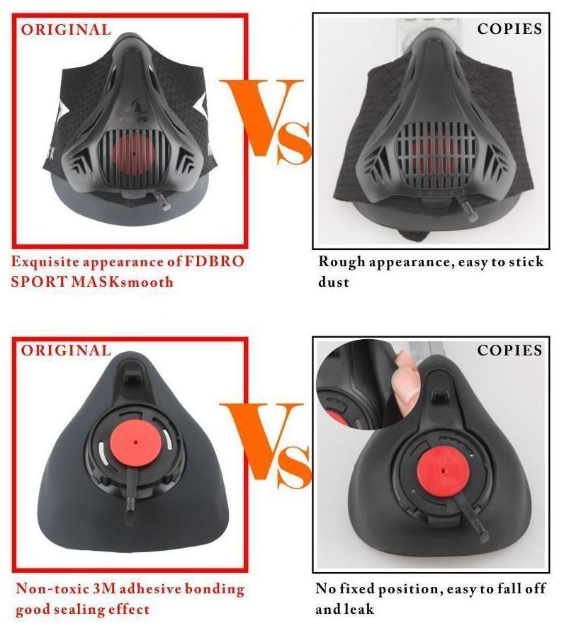 High Altitude Training Mask For Fitness Workouts