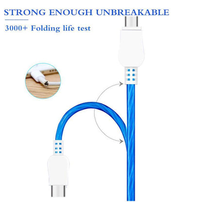 Bright LED USB Charging Cord