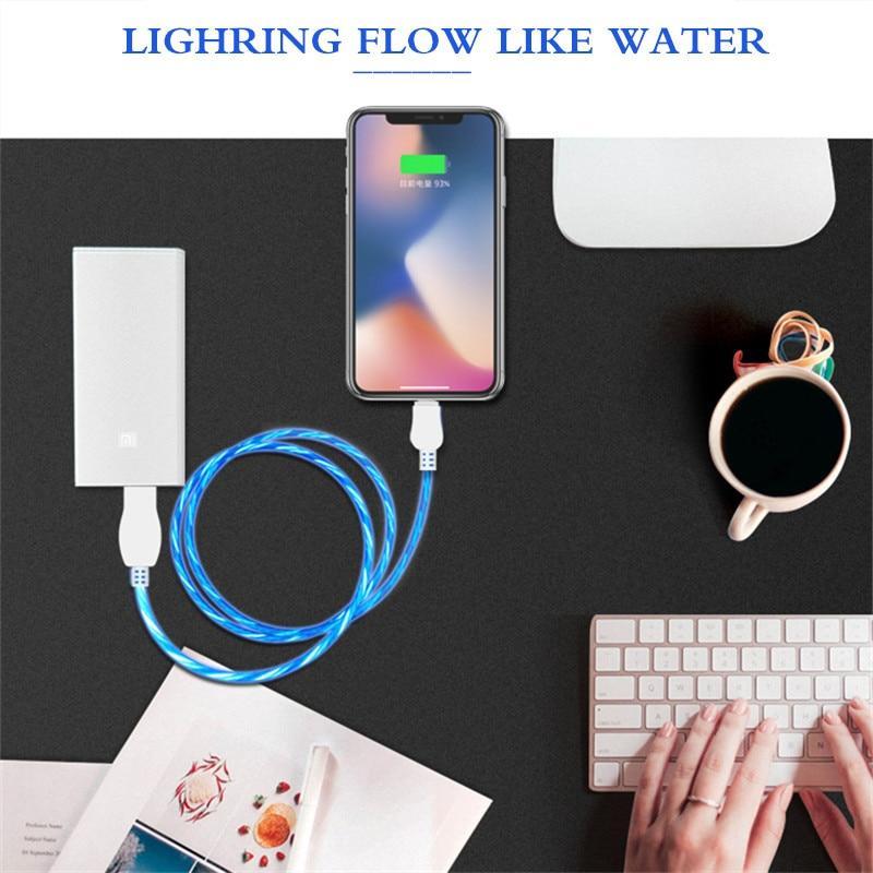 Bright LED USB Charging Cord
