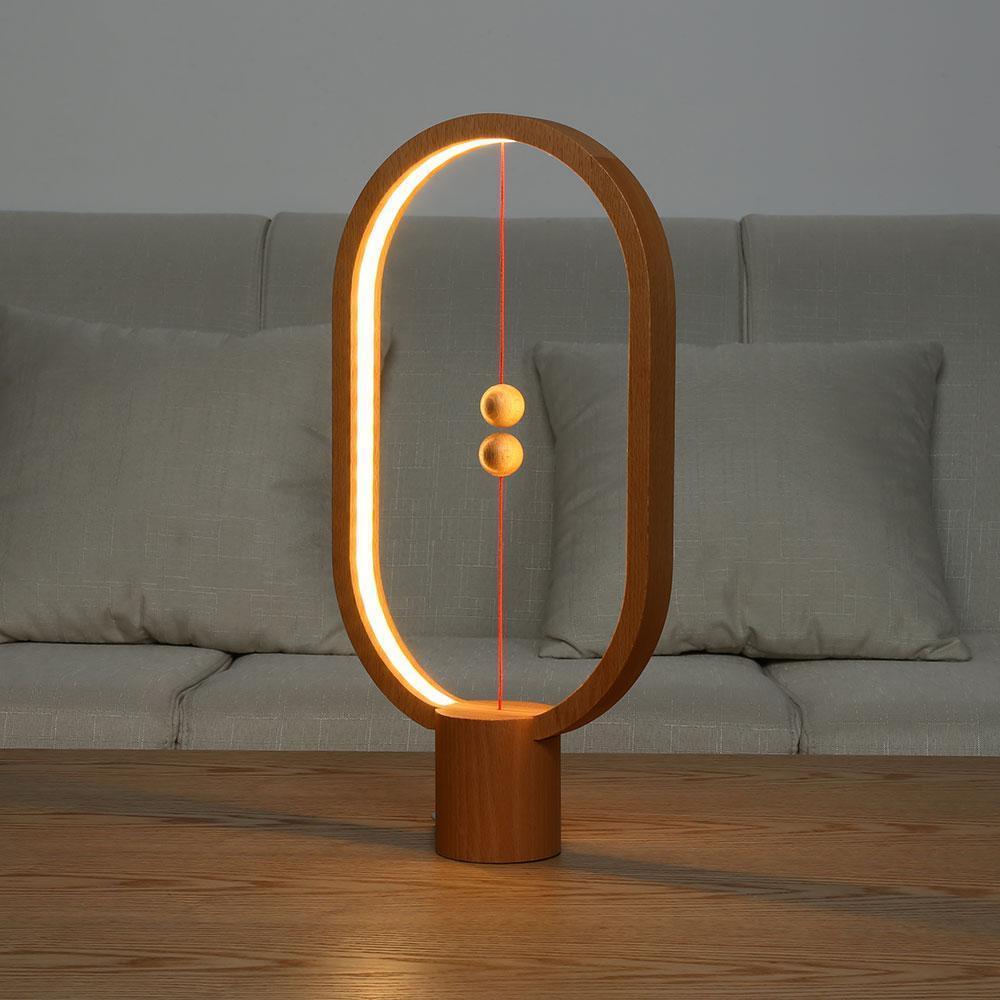 Stylish Floating Balance Lamp LED Desk Light