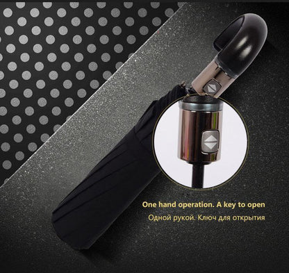 High Quality Classic Automatic Windproof Umbrella
