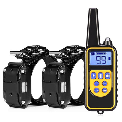Rechargeable Dog Shock Collar with Remote Control - Fesara