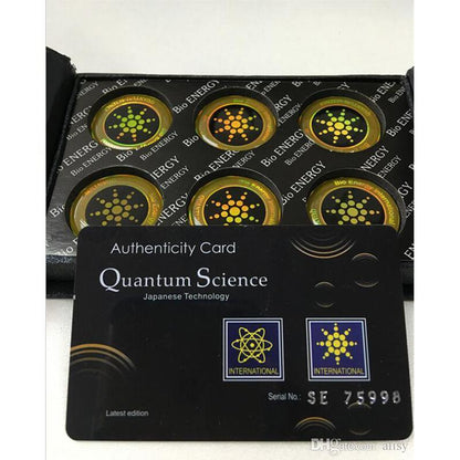 Mobile Phone Anti Radiation Stickers 6 Pack