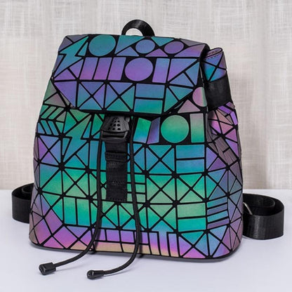 Stylish Geometric Women's Daypack Backpack Bag