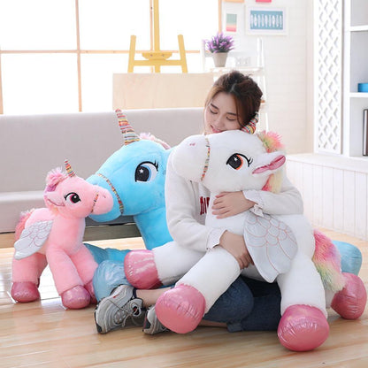 Large Soft Stuffed Unicorn Horse Plush Toys