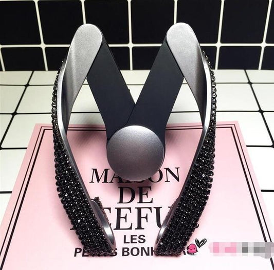 Glittering Crystal Car Phone Mount Holder - Fesara
