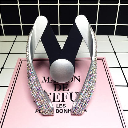 Glittering Crystal Car Phone Mount Holder