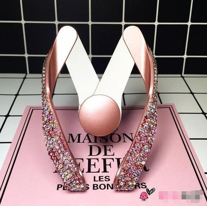 Glittering Crystal Car Phone Mount Holder