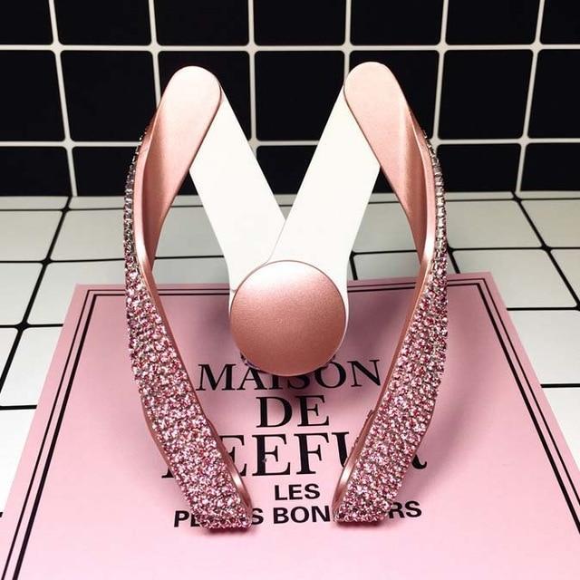 Glittering Crystal Car Phone Mount Holder