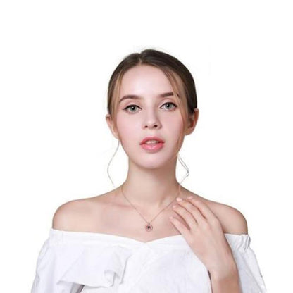 Romantic Multilingual Love Pendant Necklace