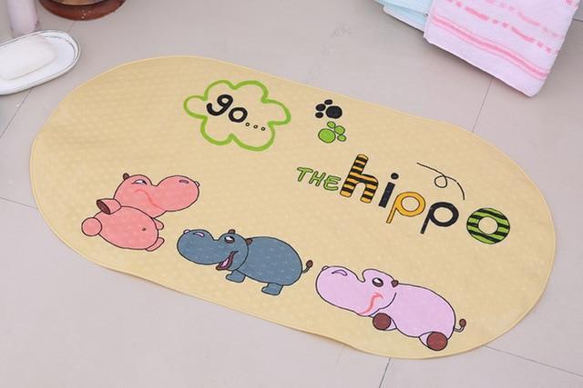 Fun Design Non-Slip Baby Bath Mats With Suckers