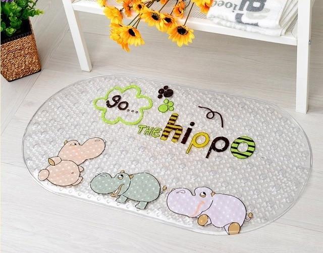 Fun Design Non-Slip Baby Bath Mats With Suckers