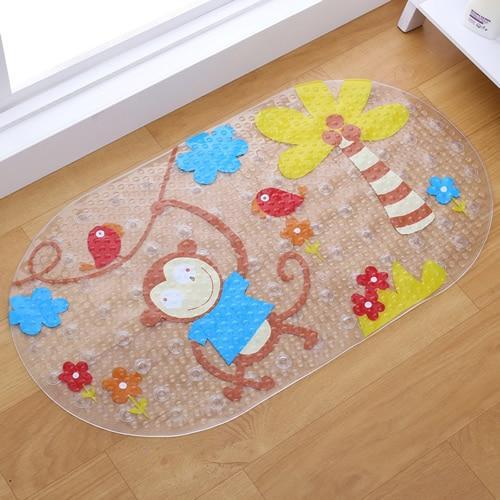 Fun Design Non-Slip Baby Bath Mats With Suckers