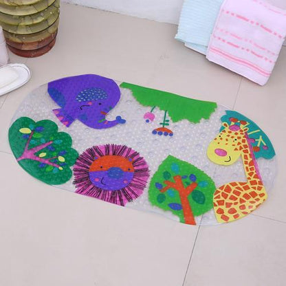 Fun Design Non-Slip Baby Bath Mats With Suckers