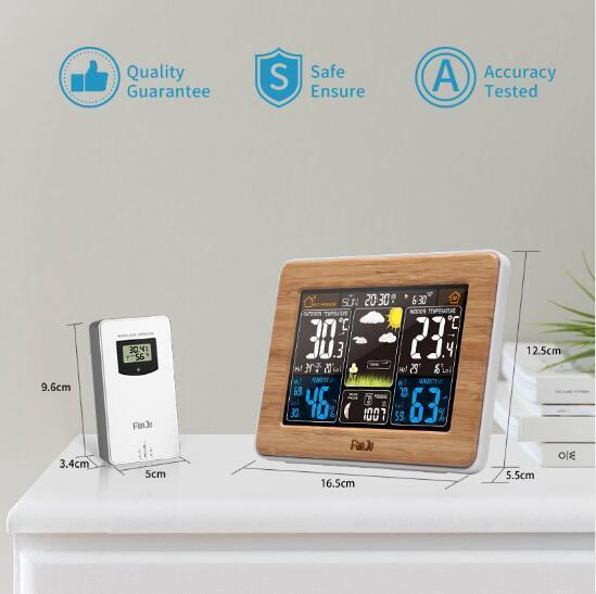 Accurate Wireless Home Weather Station Indoor Outdoor Monitor