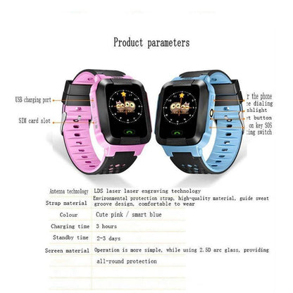 Fesara Kids GPS Smartwatch With Video Camera