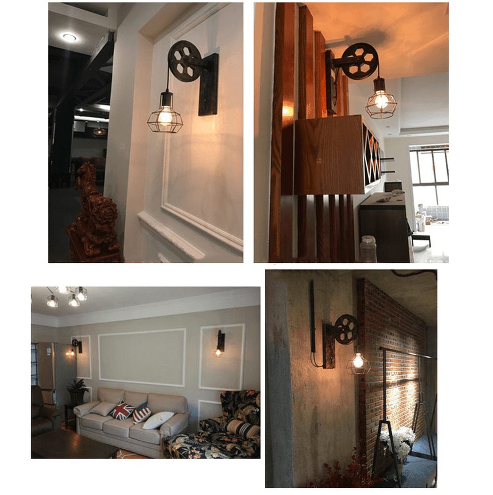 Unique Industrial Style Table Lamp