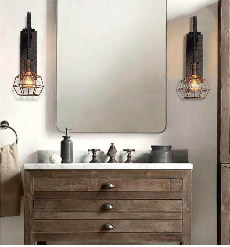 Unique Industrial Style Table Lamp