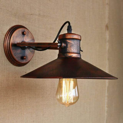 Industrial Chic Metal Wall Light Lamps - Fesara