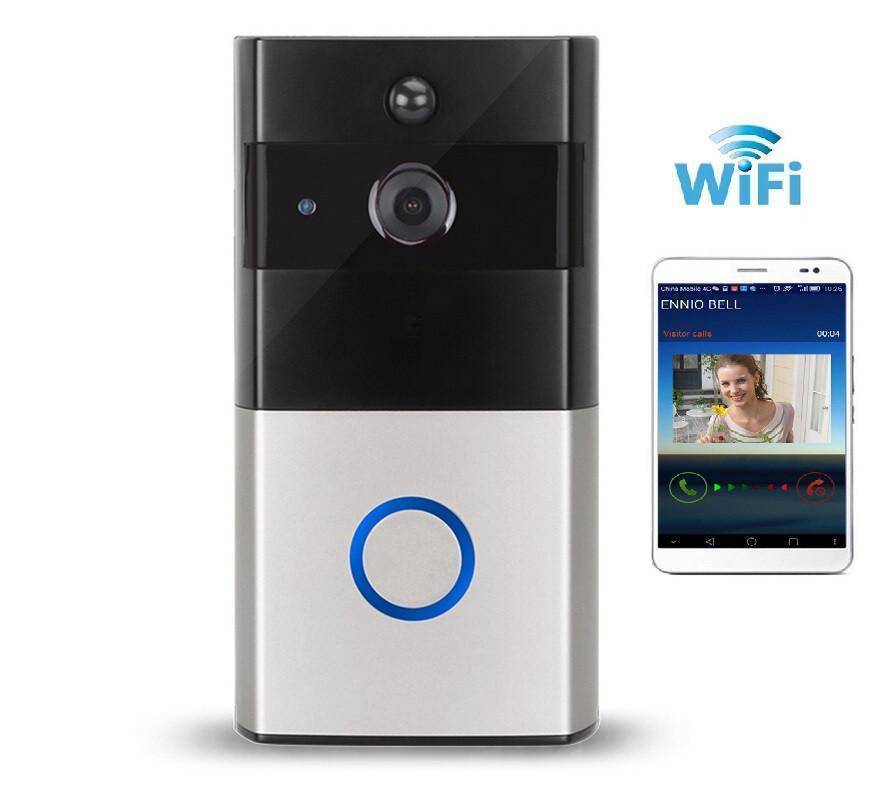 Wireless Smart Doorbell Camera with Motion Night Vision