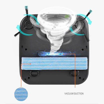 Intelligent Auto Wet Dry Vacuum Cleaner Robot