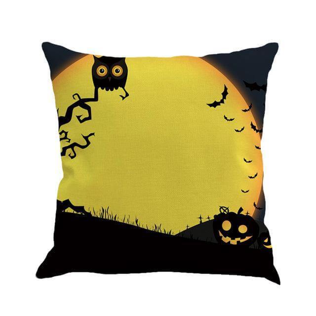 Spooky Haunted House Cushion Covers
