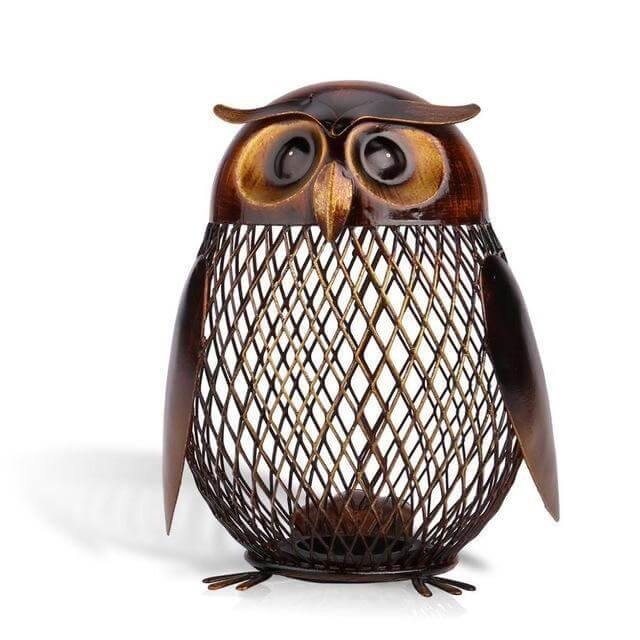 Cute Owl Ceramic Money Box - Fesara