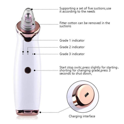 Pore Cleansing Blackhead Remover Vacuum Facial Machine