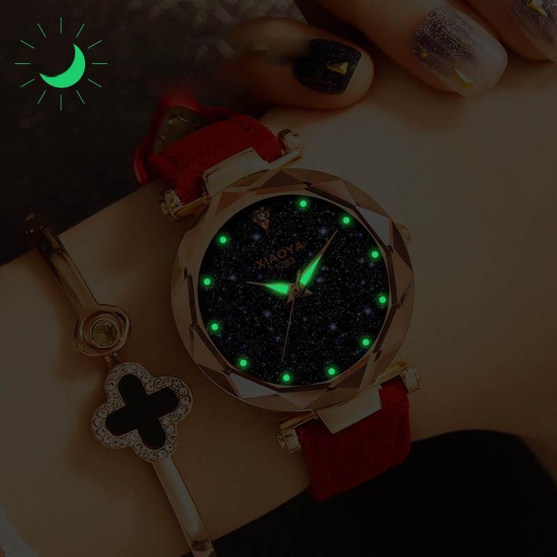 Colorful Night Sky Fashion Quartz Watch
