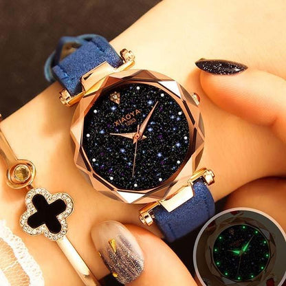 Colorful Night Sky Fashion Quartz Watch