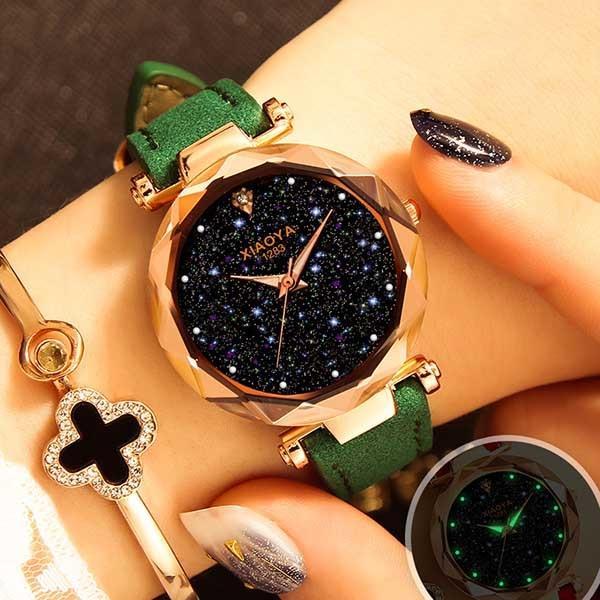 Colorful Night Sky Fashion Quartz Watch