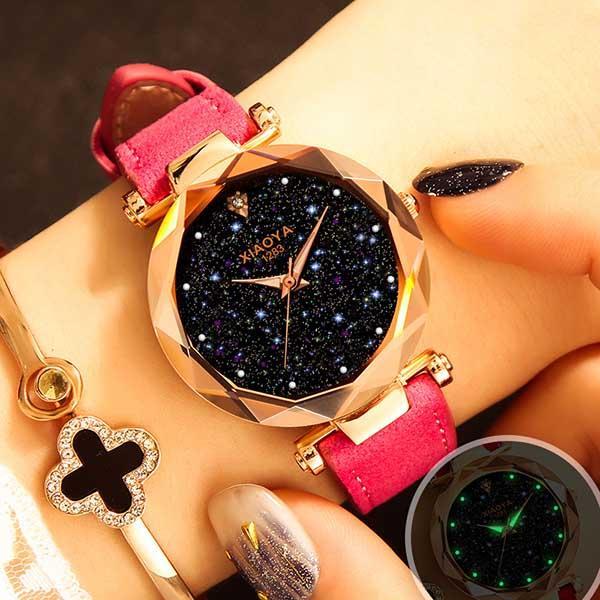 Colorful Night Sky Fashion Quartz Watch
